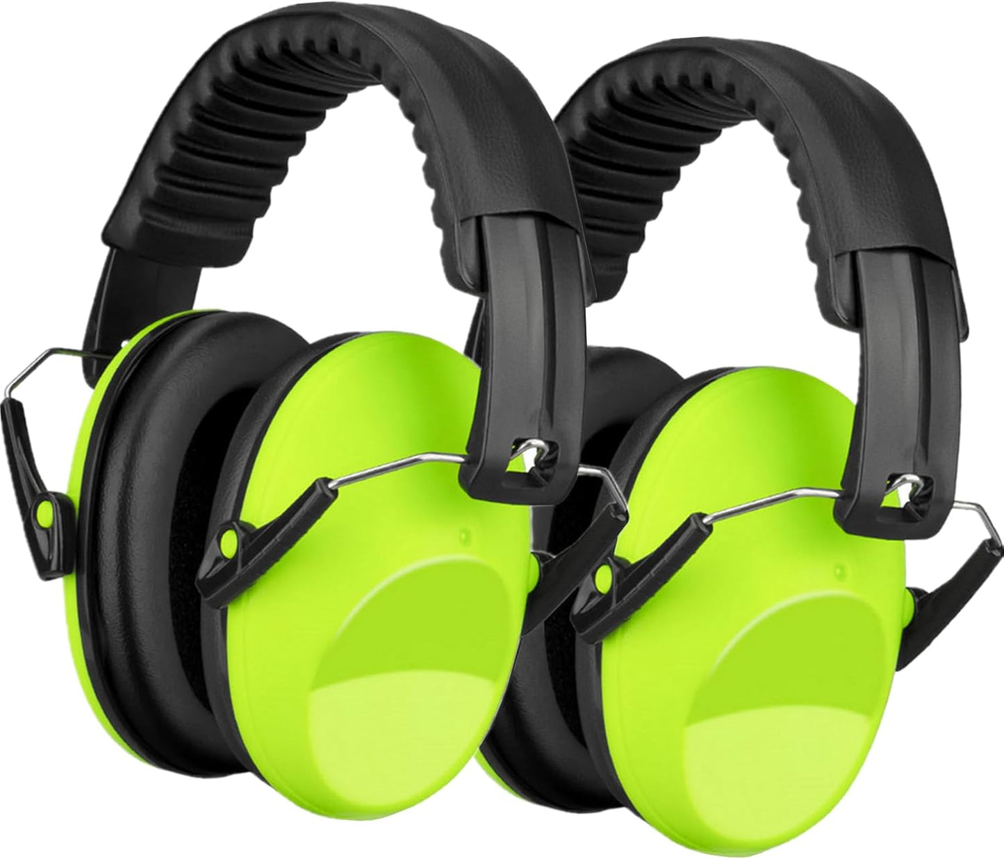 BlueFire Kids Noise Cancelling Ear Muffs, 2 Pack Sound Blocking Over Ear Headphones, Foldable Hearing Protection Ear Muffs