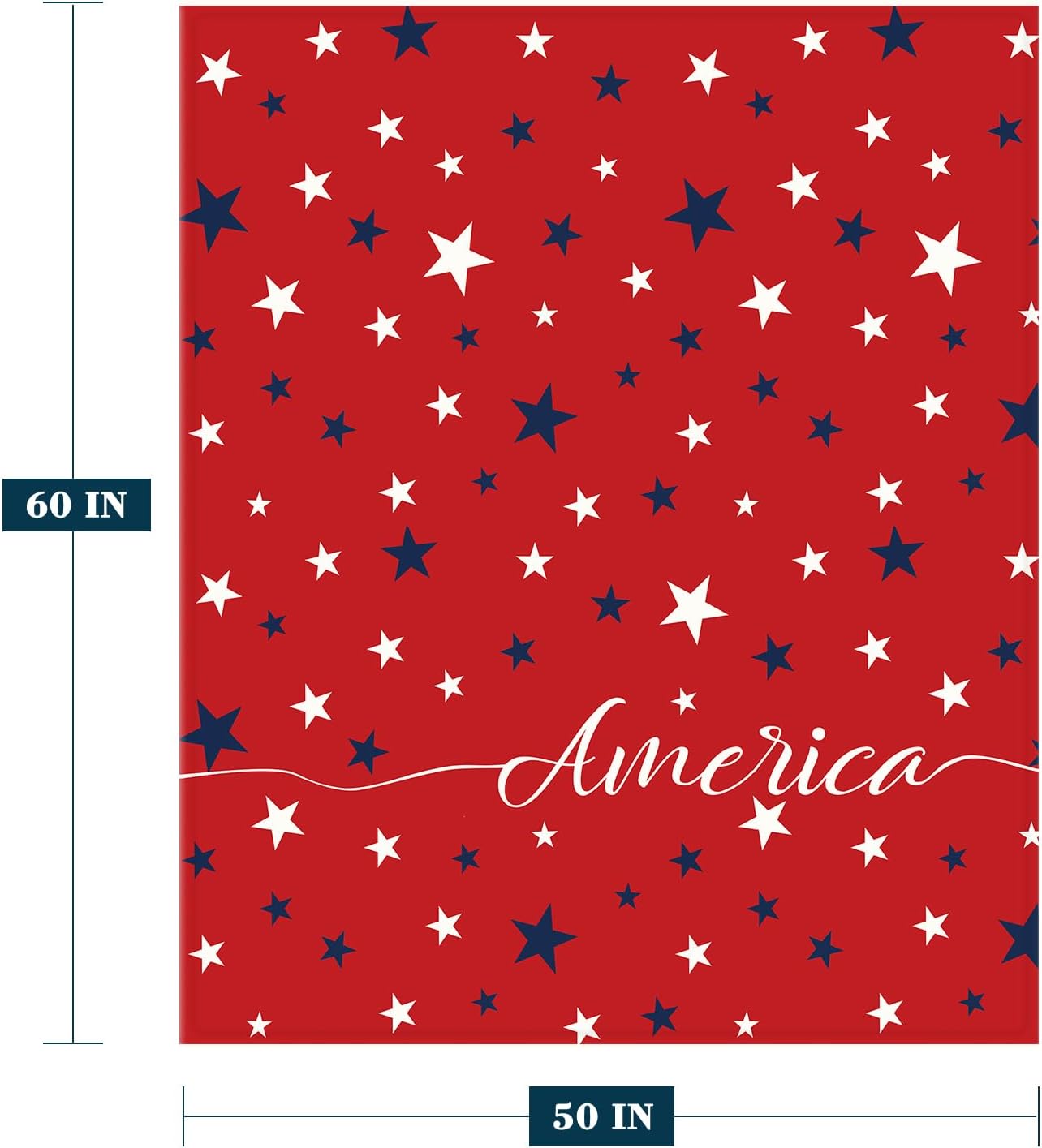 YeeJu American Flag Throw Blanket Patriotic 4th of July Memorial Day Fourth of July Throw Blanket for Couch Sofa Bed Soft Fleece Blankets Stars and Stripes Red White Blue Veteran Blanket 50x60