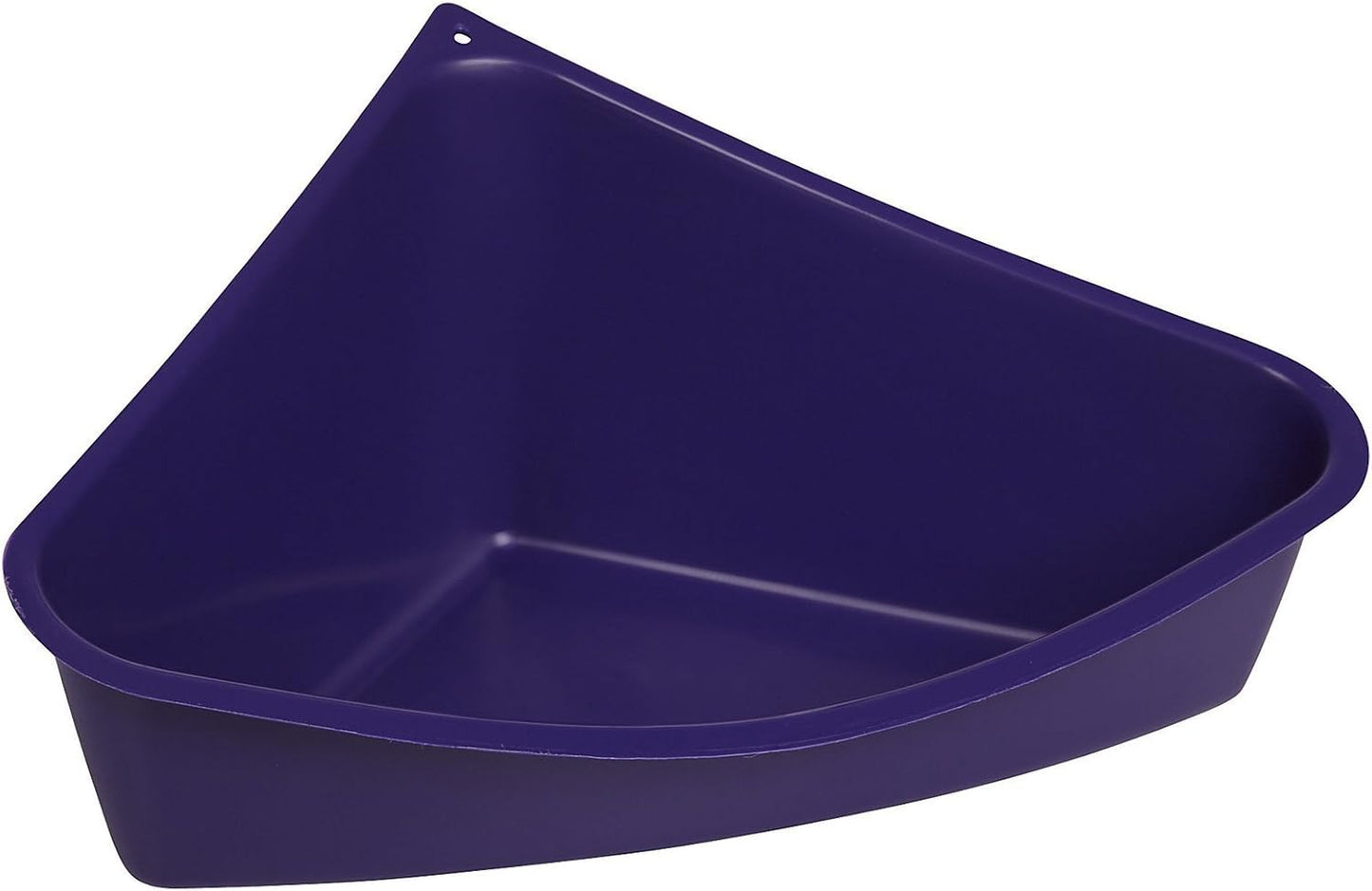 Lixit Corner Litter Pan for Ferrets, Rabbits, Rats, Guinea Pigs and Other Small Animals. (Blue Pack of 1)