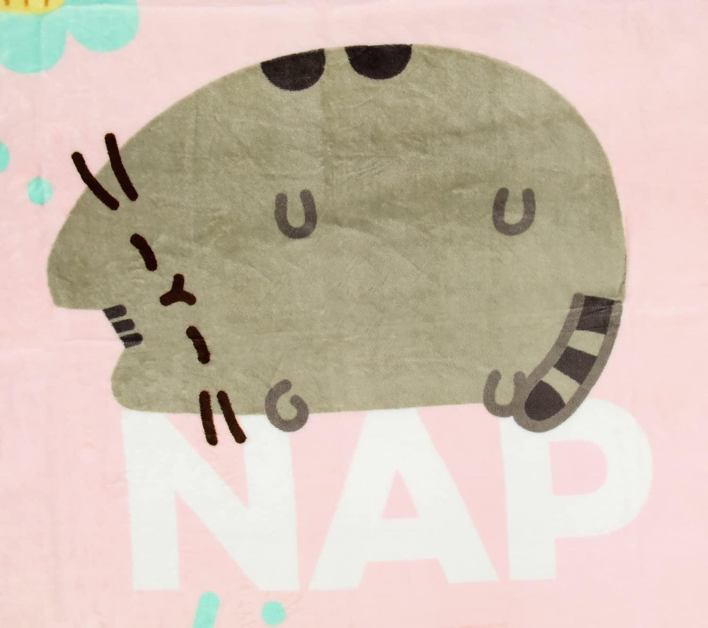 Culture Fly Pusheen The Cat Nap Time 45" x 60" Plush Fleece Throw Blanket