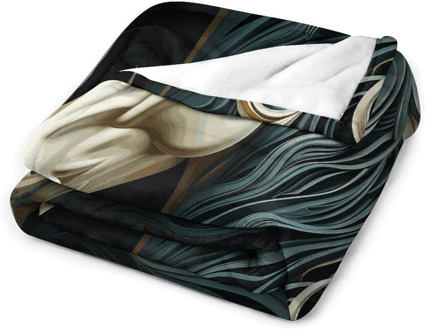 Horse Pattern Throw Blanket for Couch Super Soft Warm Lightweight Throw Blankets Cozy Flannel Bed Blanket Cute Decorative Blankets for All Seasons Home Decor Gift 50"*60"（130 * 150cm）