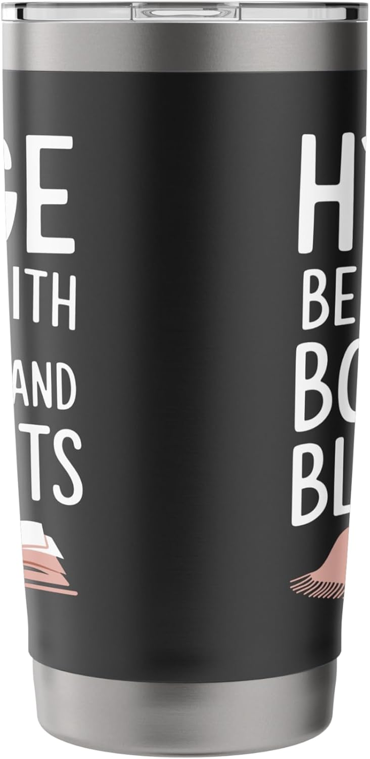 Reading All Winter Cozy Book Lover and Literary Escape Stainless Steel Insulated Tumbler