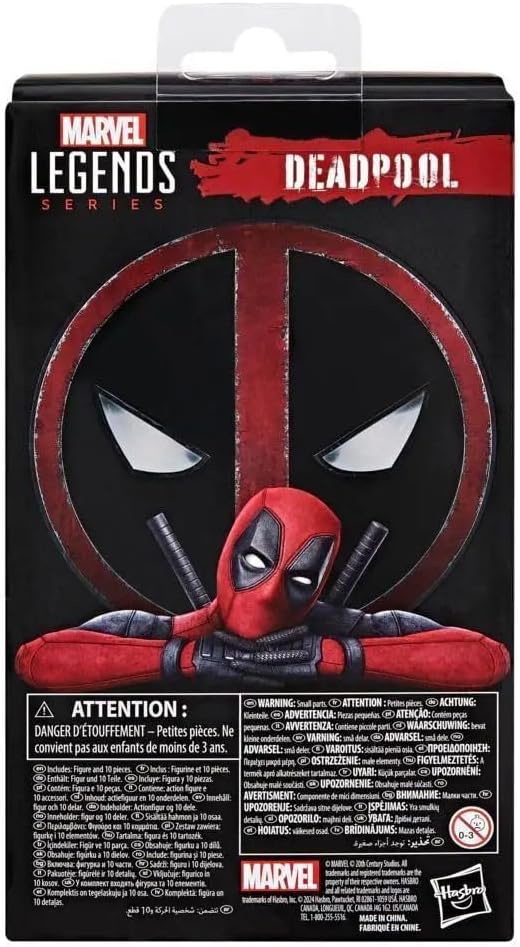 Marvel Legends Series Deadpool, Deadpool 2 Adult Collectible 6-Inch Action Figure