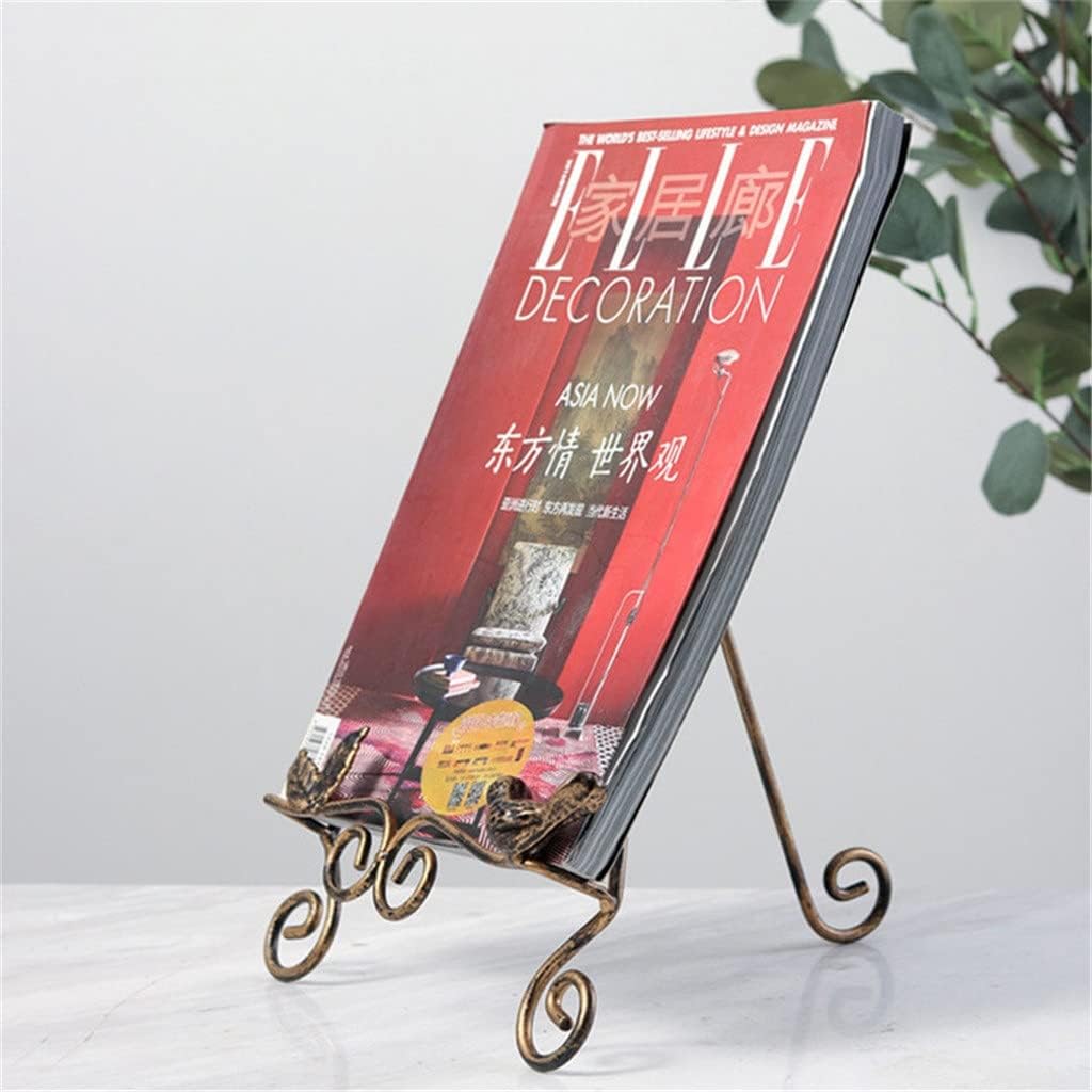 Decorative Plate Stand Holder Picture Frame Art Easel Display Stand Book Stand for Books Decorative Rack for Plates