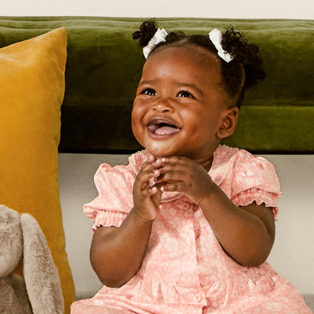Amazon Essentials x Sofia Grainge Toddler and Baby Girls' Cotton Sateen Dress with Collar