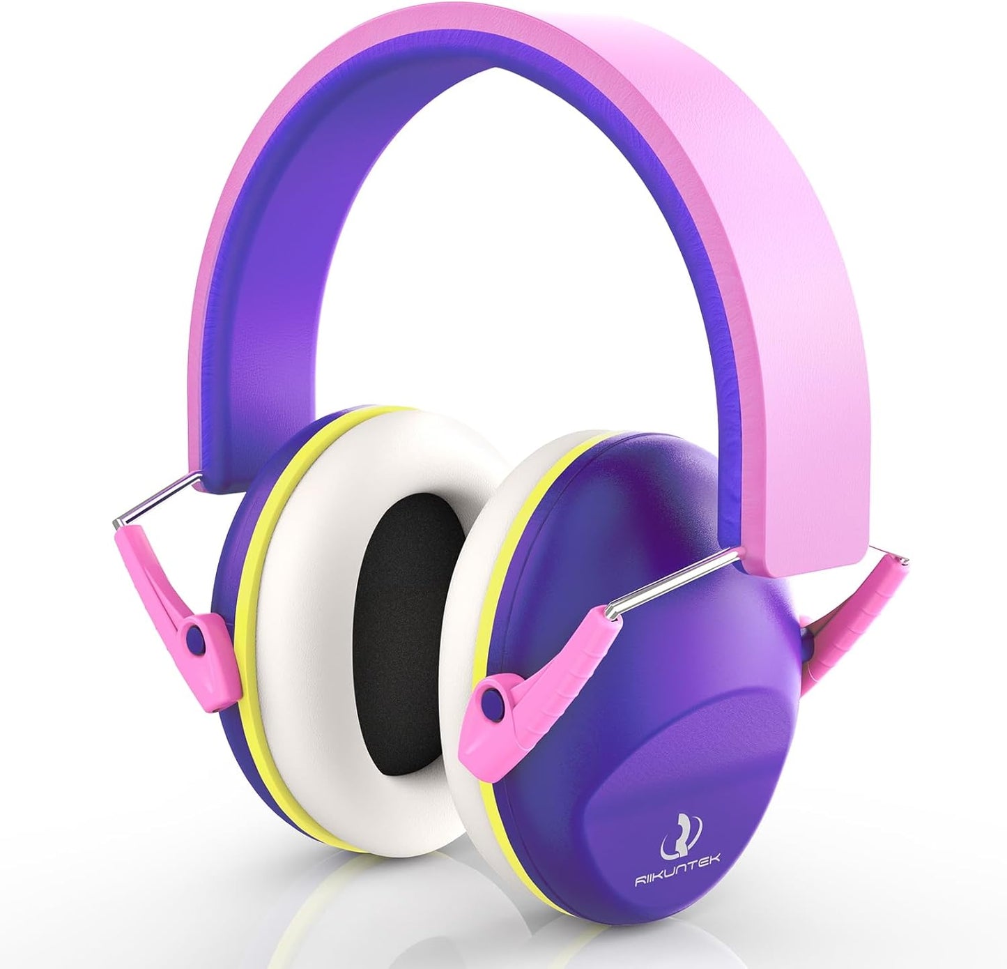 RIIKUNTEK Kids Ear Protection, 26dB SNR Noise Cancelling Headphones for Kids Purple