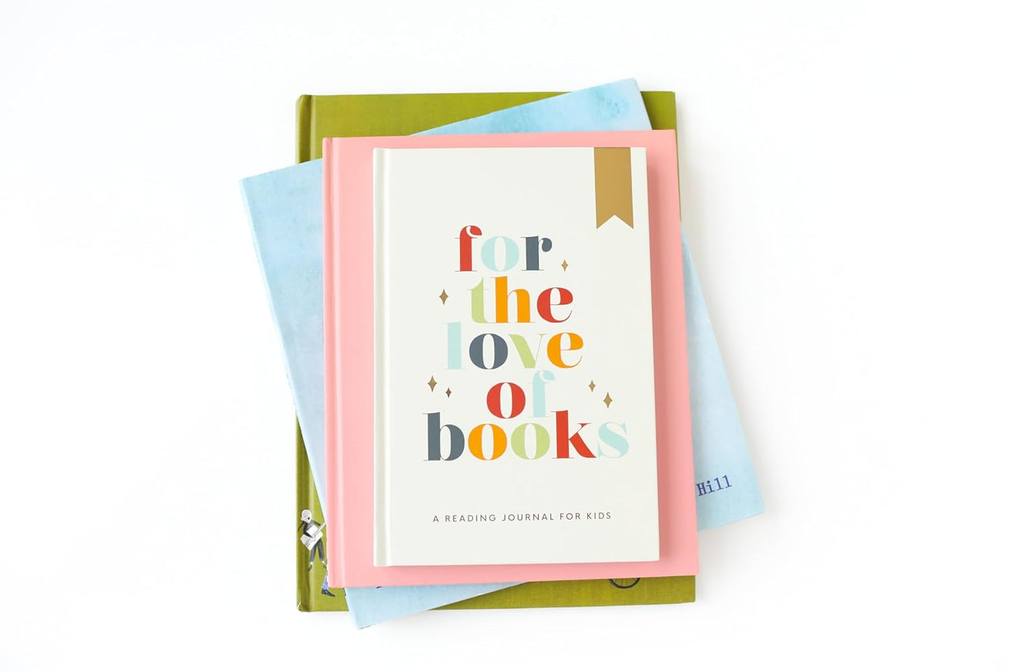 Reading Journal for Kids: For the Love of Books, A Book Journal and Planner for Children to Track, Log, Report and Review