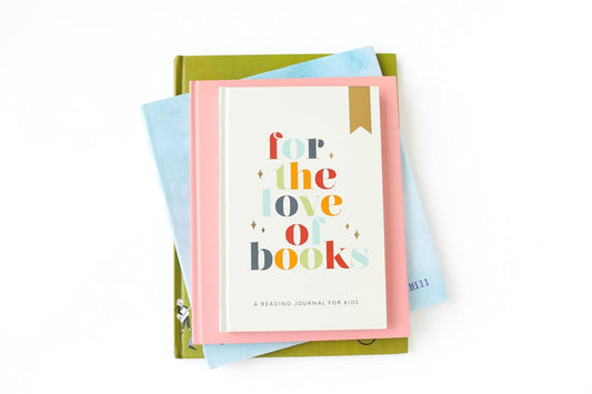 Reading Journal for Kids: For the Love of Books, A Book Journal and Planner for Children to Track, Log, Report and Review
