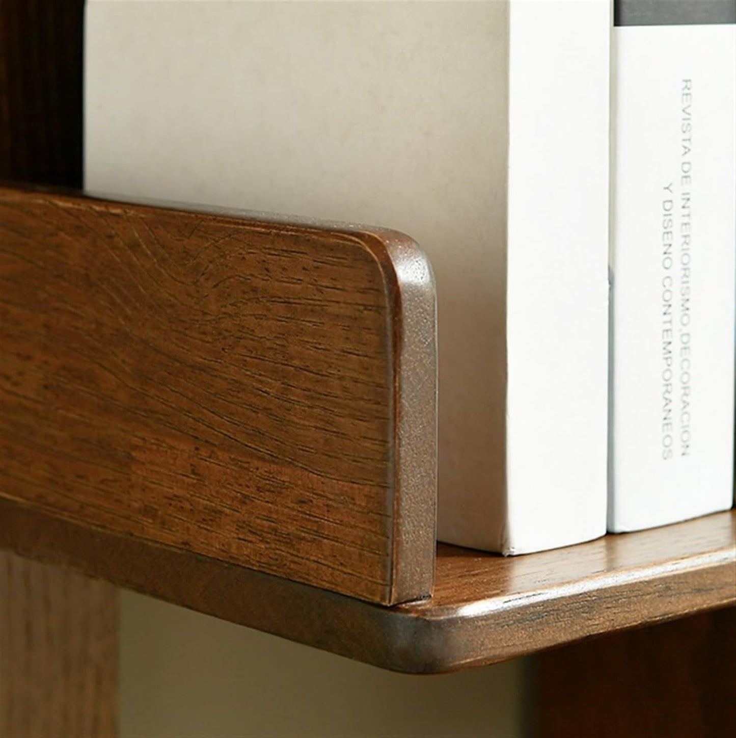 GRFIT Bookcase Solid Wood Bookshelf Modern Minimalist Creative Floor-to-Ceiling Storage Rack Narrow Bookcase Student Storage Living Room Bedroom Wall Shelf Bookshelf (Color : B) (B One Size)