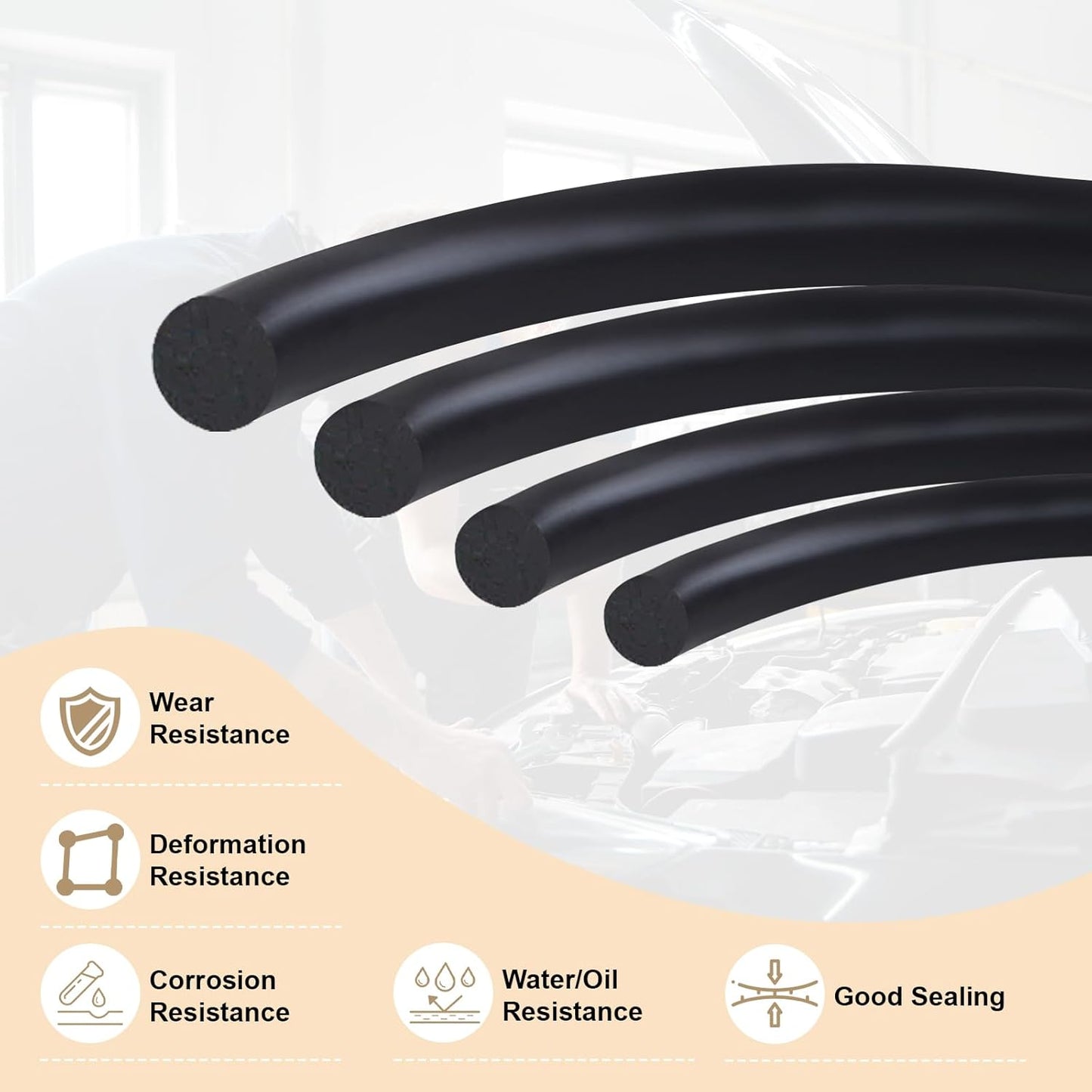 Romeda O Ring Kit 1050 PCS, O Ring Assortment Kit 21 Size, Metric Nitrile Rubber O Rings for Car Auto Vehicle Repair Faucet Plumbing Air or Gas Sealing Connections Resist Oil and Heat