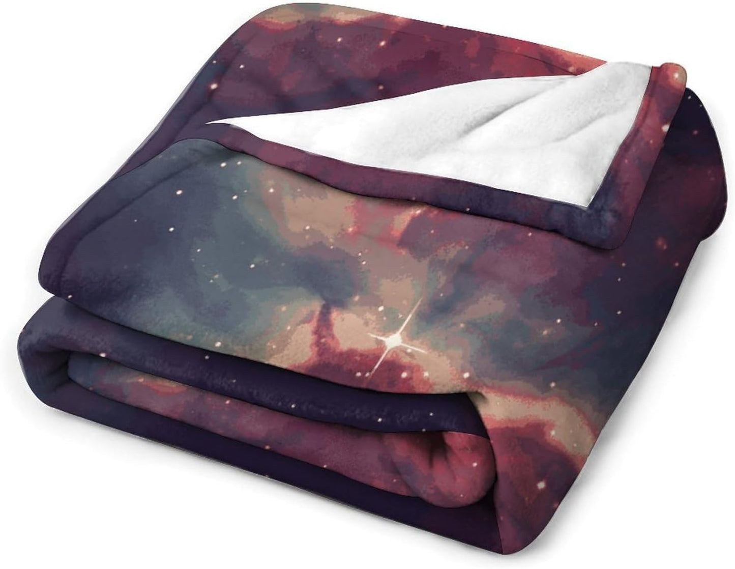 Star Field in Deep Space Blanket Super Soft Lightweight Throw Blanket Cute Cozy Warm Bed Blanket Decorative Fuzzy Blanket All-Season Home Decor Gift for Sofa Couch Living Room 50"*60"（130 * 150cm）