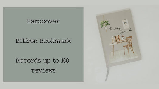 Reading Journal for 100 books | Book Journal | Book Lovers Gift | Book Journal for Book Lovers | Book Review Journal | Book Club Journal | Book Log | Reading Log Journal (Gray)
