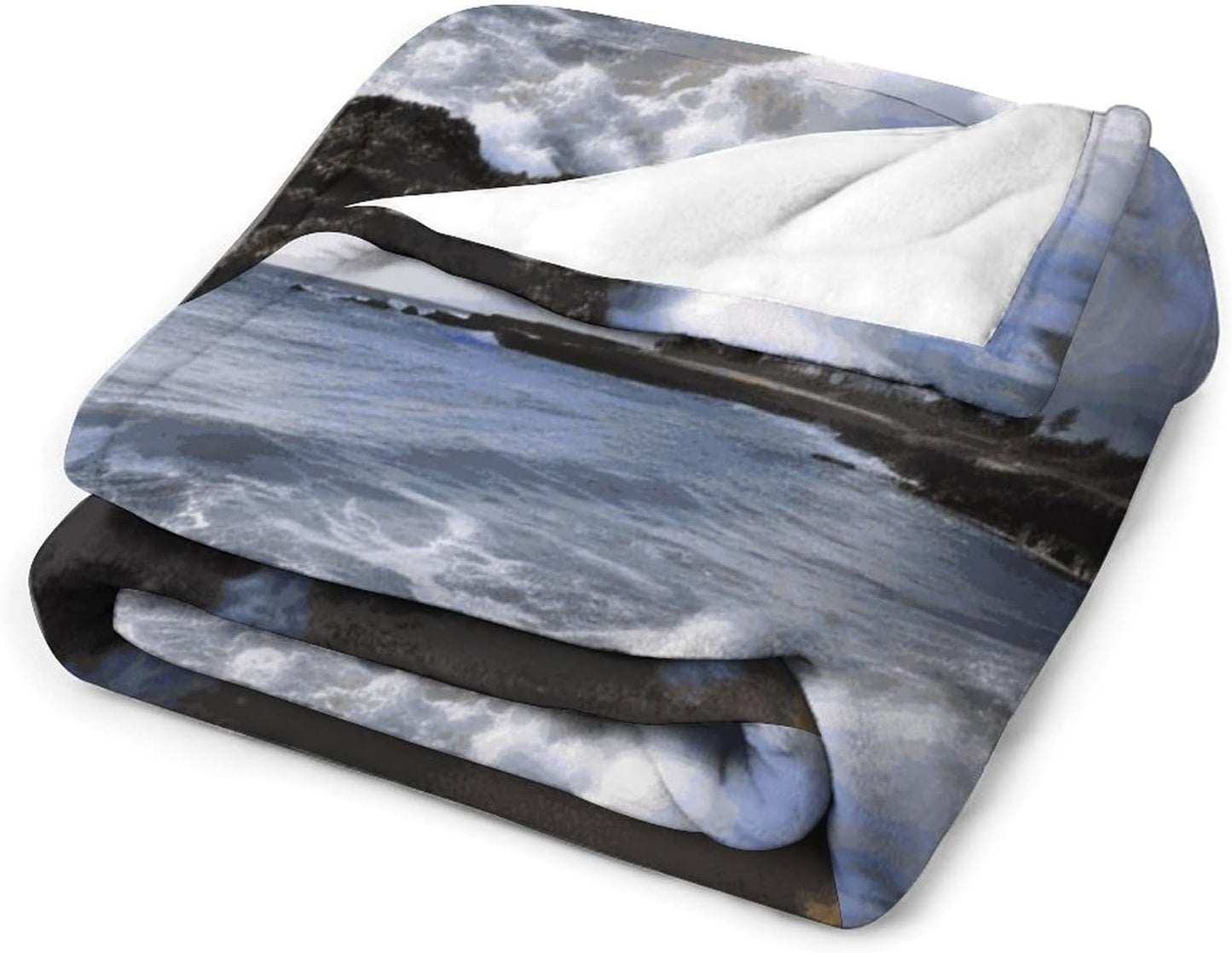 Puerto Rico - Beach Blanket Super Soft Lightweight Throw Blanket Cute Cozy Warm Bed Blanket Decorative Fuzzy Blanket All-Season Home Decor Gift for Sofa Couch Living Room 40"*50" （100 * 130cm）