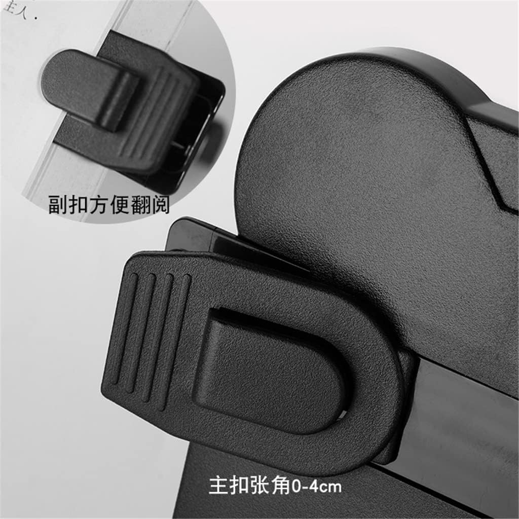 Reading Rack Reading Bracket Table Adult Student Book Clip by Stand File(Black-JoJo's Bizarre Adventure1)
