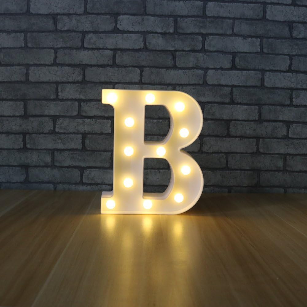 BAR - Illuminated Marquee Bar Sign - Lighted LED Marquee Word Sign - Pre-Lit Pub Sign Light Battery Operated (23.03-in x 8.66-in)