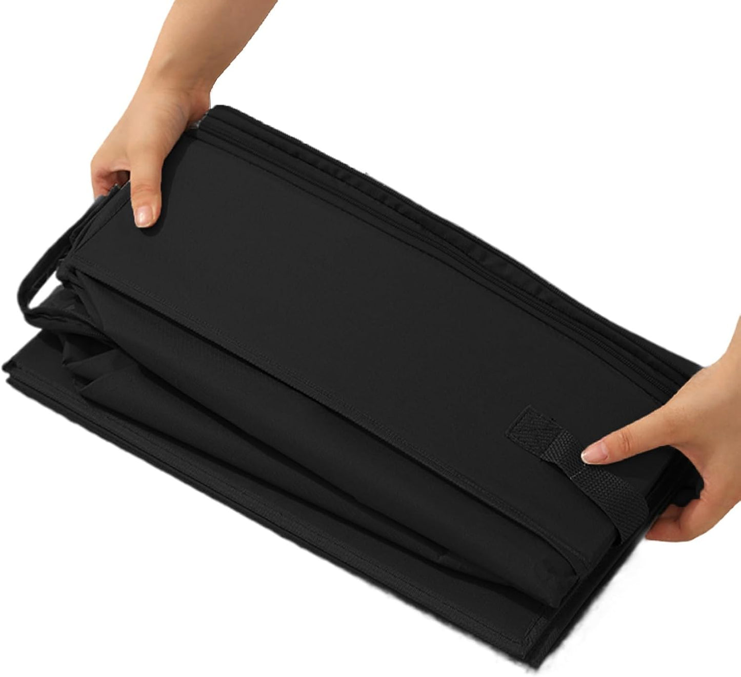 Under Bed Clothes Storage - Large Capacity Foldable Waterproof Box,Under The Bed Storage,for Quilts Blankets Seasonal Clothing Bedding Closet Garage Basement Attic Bedroom Home