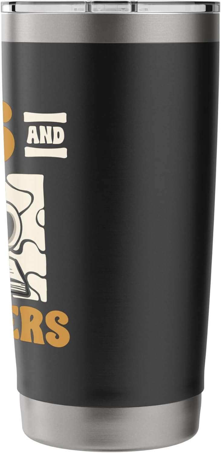 Cups & Chapters Coffee Books Coffee Lover Mug & Book Stainless Steel Insulated Tumbler