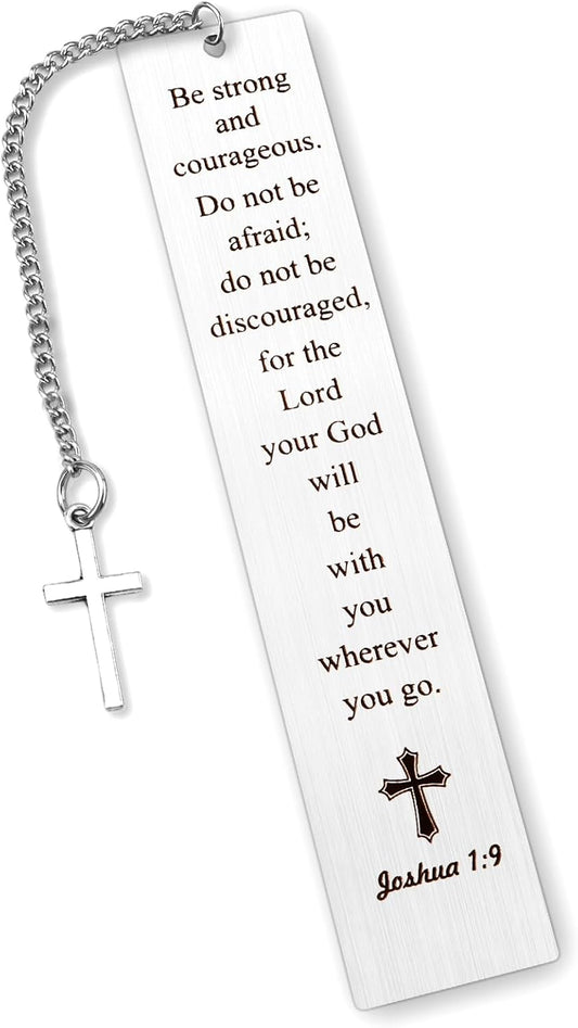 Bible Bookmark Gifts for Women Men Christian Reading Lovers Metal Bookmark Book Accessories Faith Based Religious Inspirational Motivational Gifts Unique Christmas Birthday Valentines Day Gift Ideas