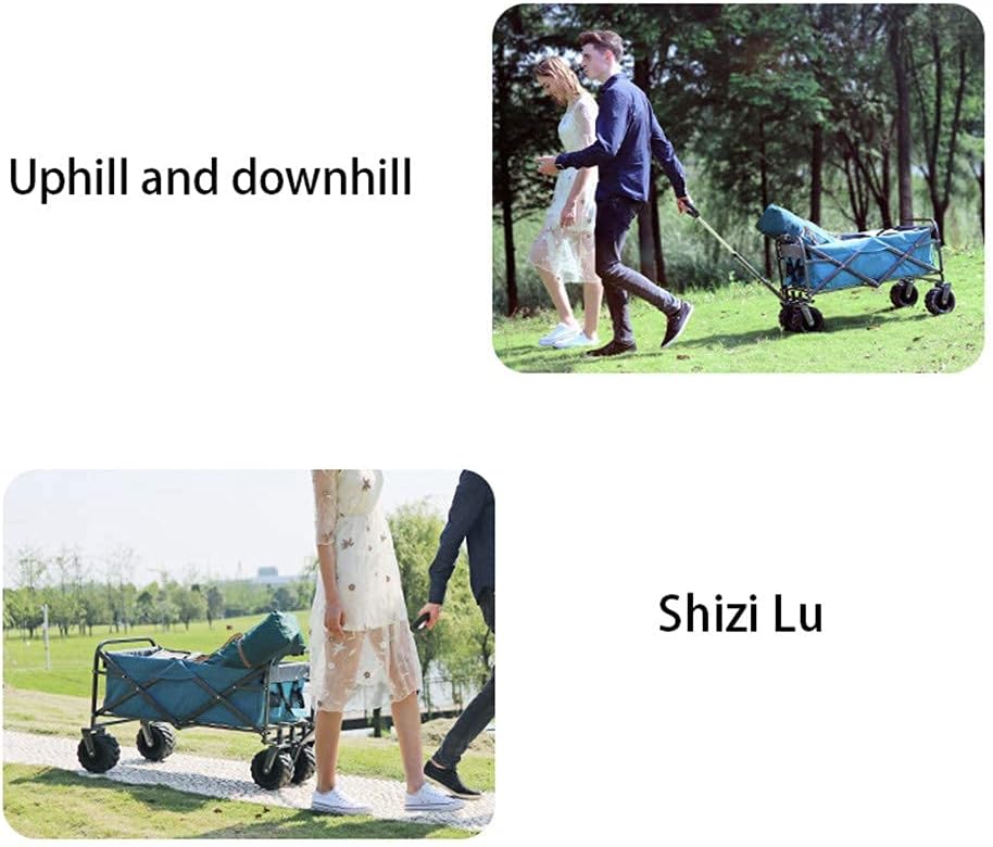 Foldable Trolley,Transport Trolley Outdoor Fishing Folding Portable Multifunctional Shopping Cart Trolley,Burgundy(Burgundy)(Blue)/Burgundy