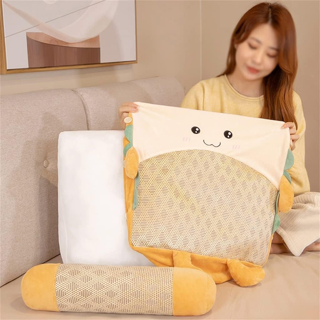 Mat Pillow Bedside Reading Back Cushion Sofa Triangle Waist Dormitory