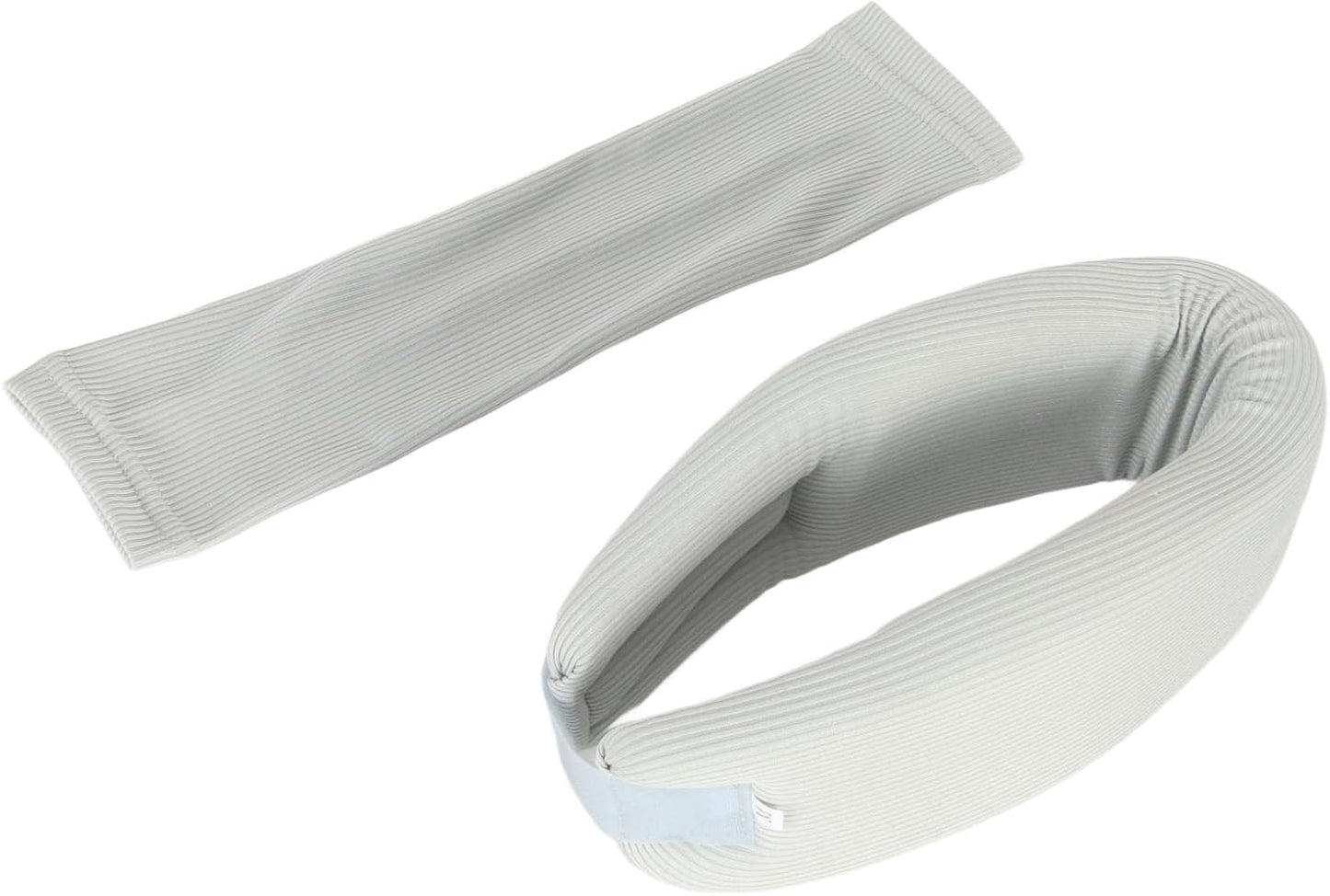 Cervical Collar with Neck Brace Cover Soft Breathable Neck Support Brace Relieves Spinal Pain for Man Woman Grey