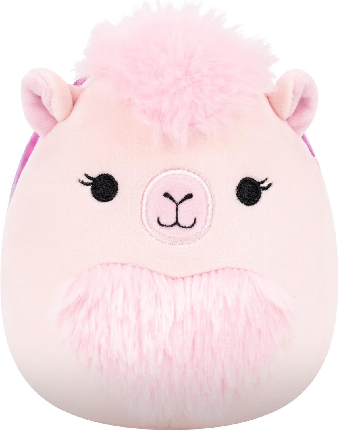 Squishmallows Original 5in Carlee The Light Pink Camel with Fuzzy Belly – Official Jazwares Plush (Little)