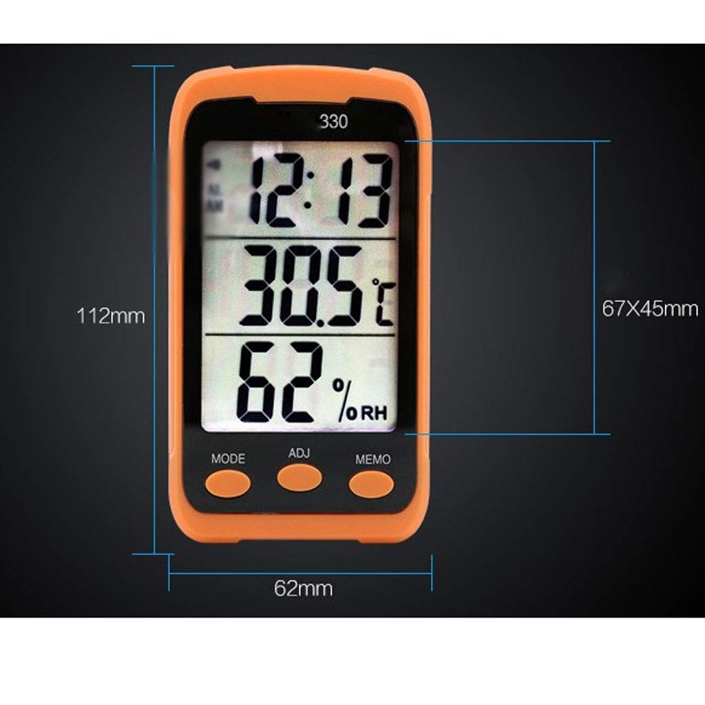 Hygrometer Humidity Gauge Indicator Digital Indoor Thermometer Room Temperature and Monitor