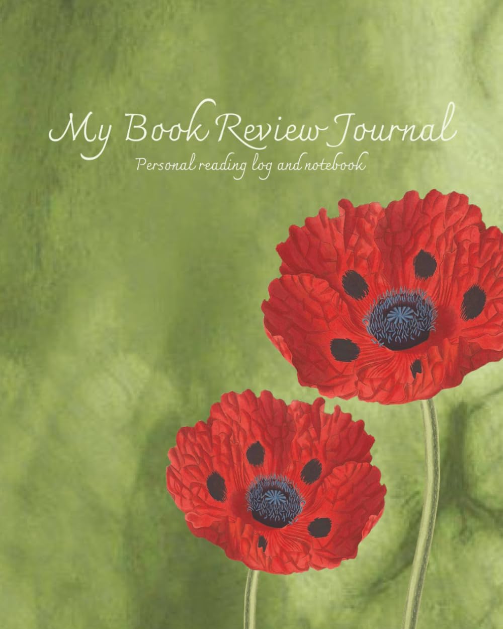 My Book Review Journal: Personal Reading Log and Notebook | 8x10 inches 100 pages | reader’s companion diary for teens, adults and elderly | bookish organization tool