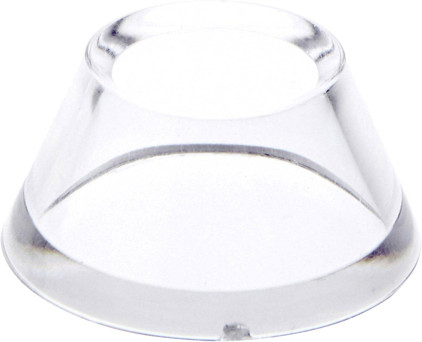 Plymor Clear Acrylic Egg, Marble, Ball or Sphere Cone-Shaped Display Holder Stand, 0.75" H x 1.25" W (12 Pack)