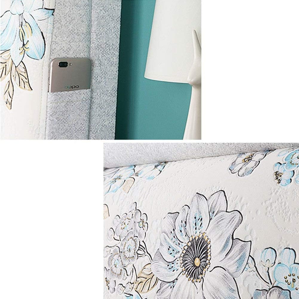 Headboard Bedside Cushion Pads Soft Case Double Bed Big Back, with Headboard/No Headboard, 2 Styles, 6 Sizes (Color : 1#-with headboard, Size : 200cm)