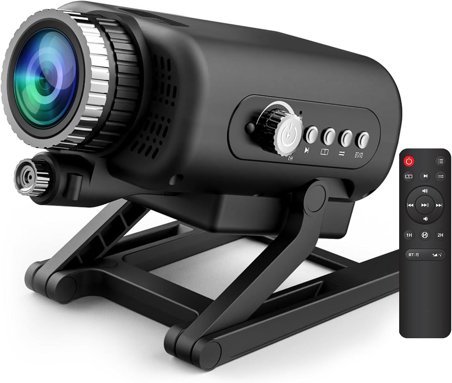 Galaxy Projector, 60 Themes Full-Room Immersive 3D Star Projector, Space Galaxy Projector, Large Area Home Planetarium Night Light Projector with HD Soft Light for Stress Relief Gifts
