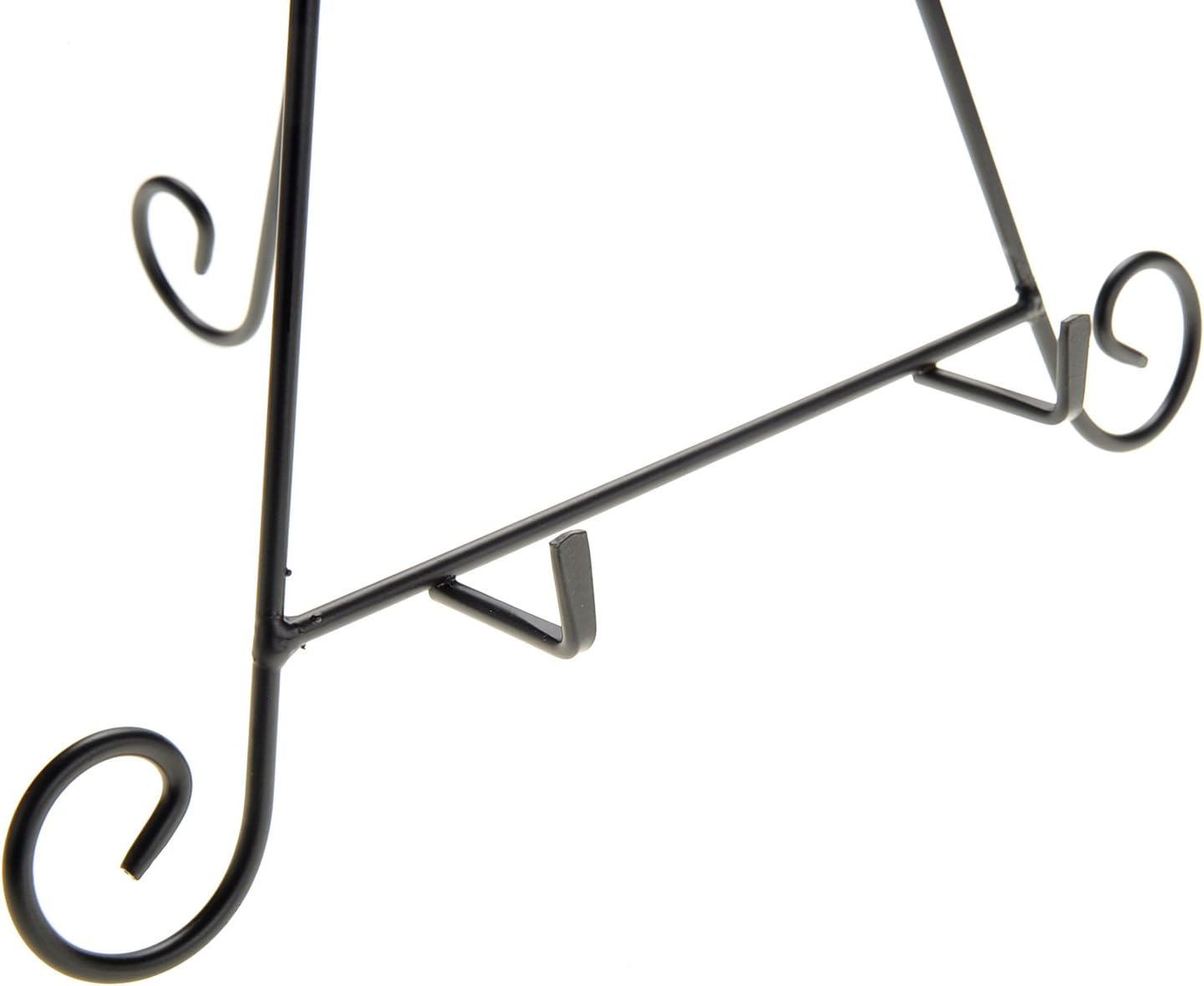 PowerTRC 12" Iron Display Stand for Holding Pictures, Books, Plates, Art, and More