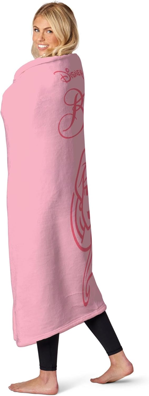 Northwest Disney Princess Silk Touch Throw Blanket, 50" x 60", Iconic Belle