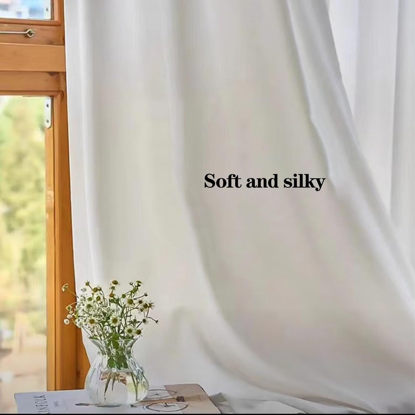 U Shape Privacy Partition Curtains for Room Divider Partitions with Flat Hook Inherent Hospital Curtains for Fitting Room Beauty Salon Bedroom Hospital SPA (7.2ft)