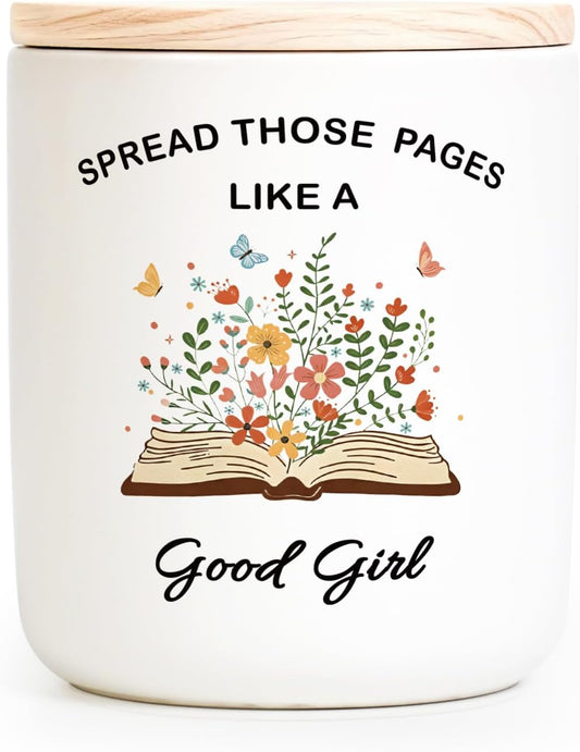 Book Lover Gifts for Women Men Readers - Scented Candles for Bookworms(7OZ) - Gifts for Book Lovers - Bookish Gift for Booktok Lovers