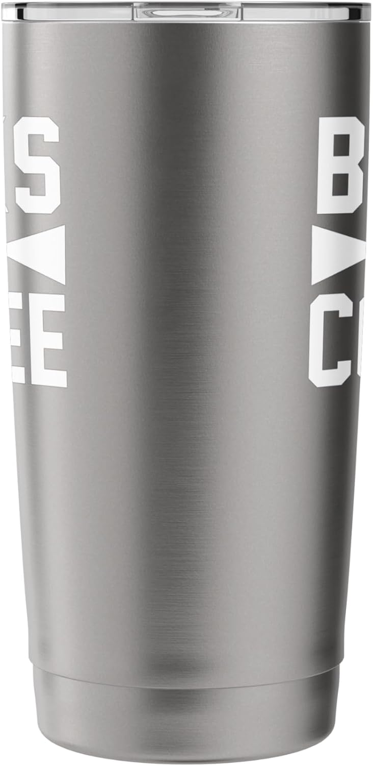 Books and Coffee Lovers Reading Enthusiast Quote Stainless Steel Insulated Tumbler