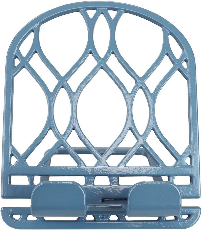Home Basics Iris Cast Iron Tablet Cook Book Stand (1, Slate)
