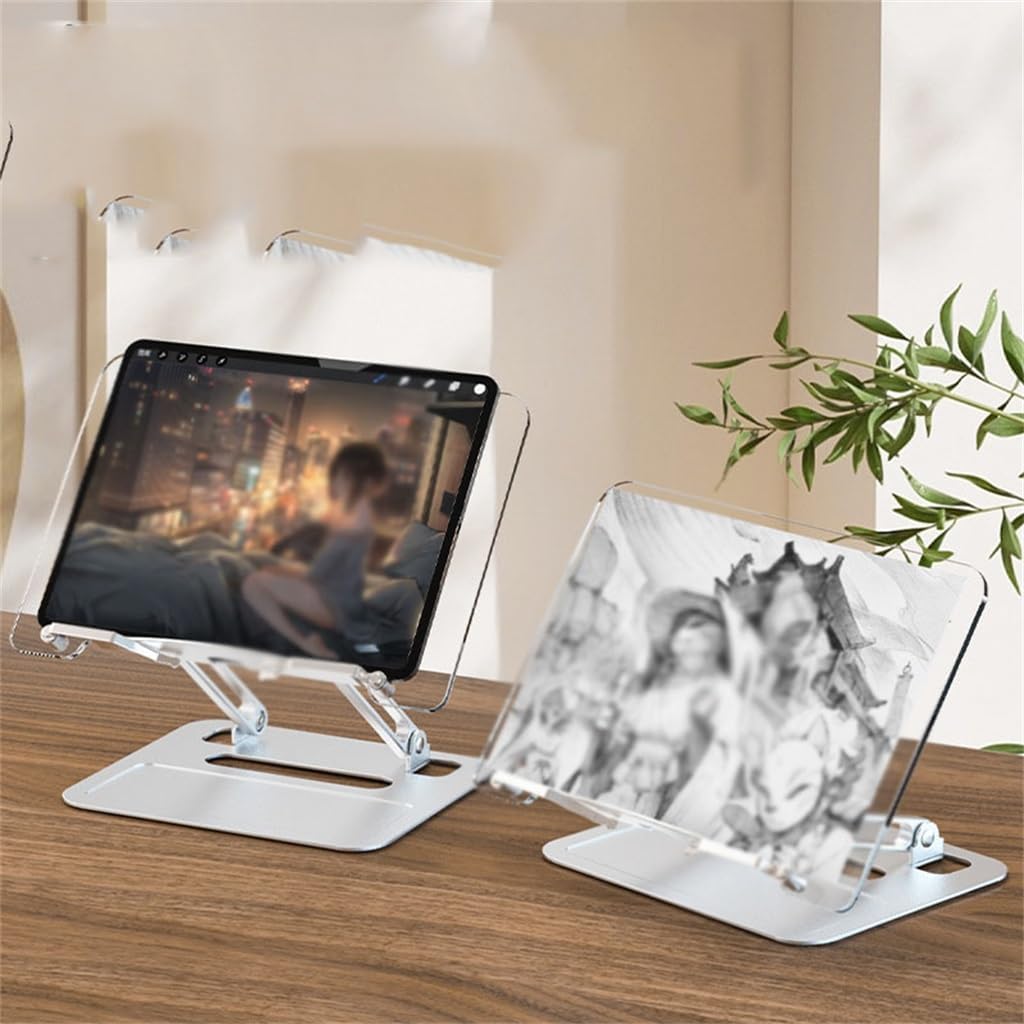 Reading Frame Aluminum Alloy Desktop Folding Lift Flat Notebook Height Bracket