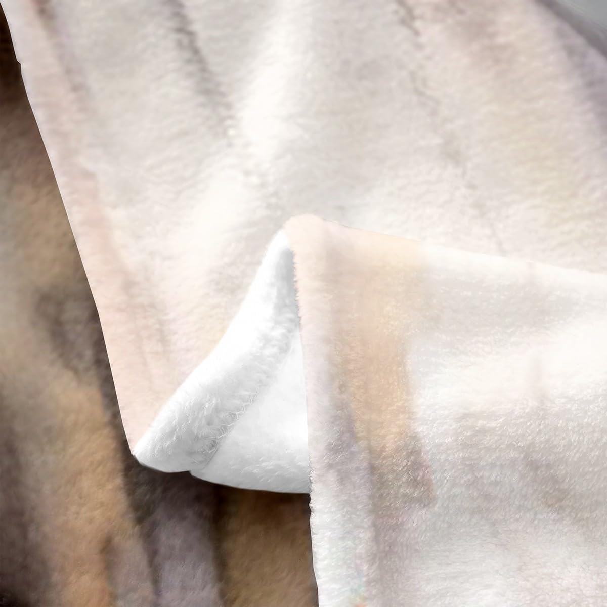 Feelyou Bear Flannel Fleece Throw Blanket for Kids Boys Girls Wild Animal Plush Blanket Queen 90"x90" Rustic Cabin Country Fuzzy Blanket Decor Nature All Season Blanket Tree Branches