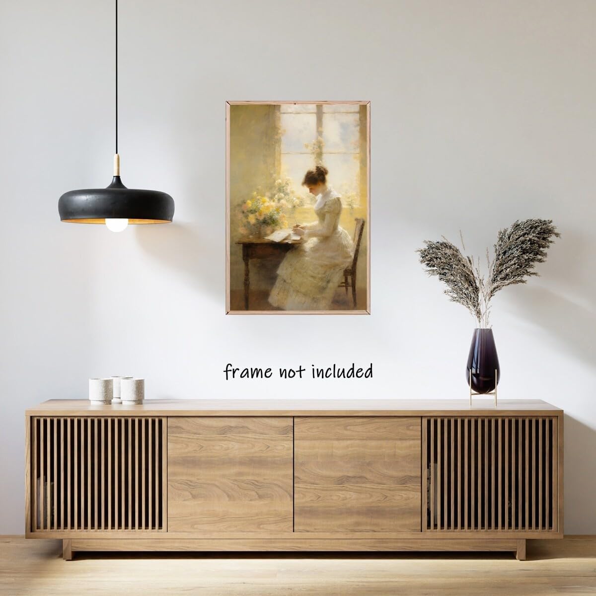 Heltrappe Vintage Portrait Oil Painting Wall Art Victorian women reading art print Famous Antique Artwork Aesthetic Posters Home Decor living bedroom room wall decor Unframed12x18inch