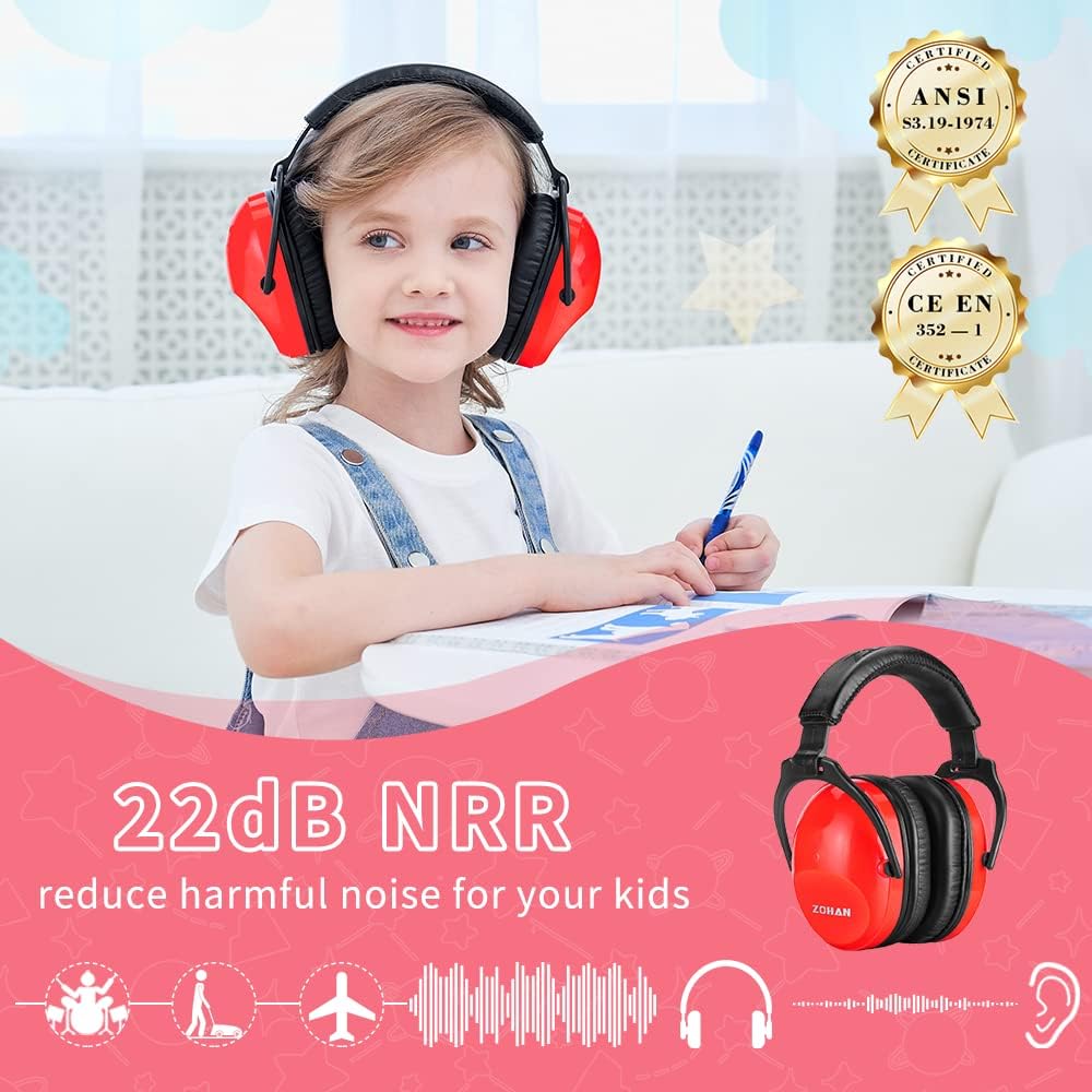 ZOHAN 030 Kids Noise Cancelling Headphones for Autism Kids Ear Protection