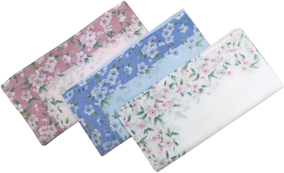 Ladies Printing Floral Handkerchiefs