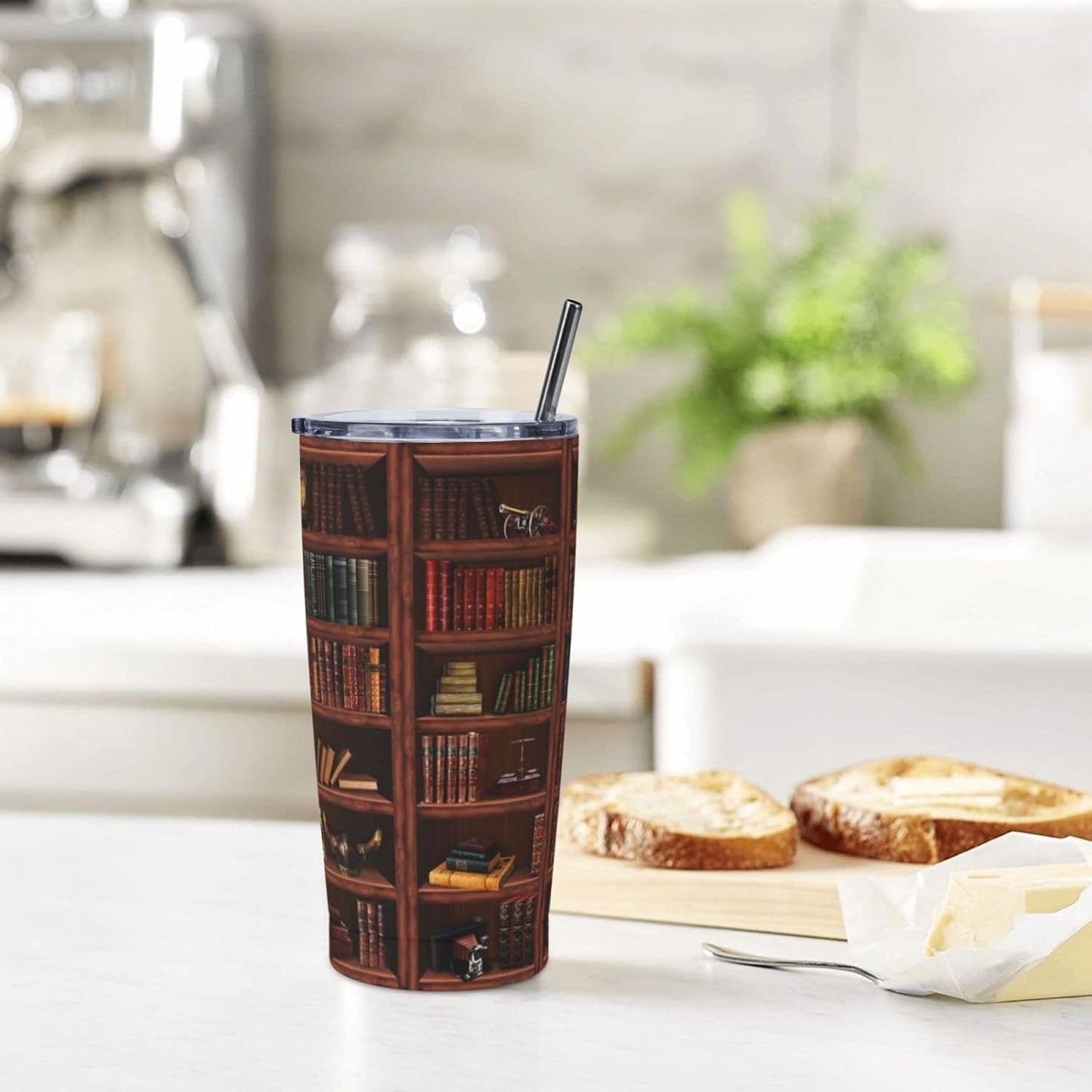 Book Tumbler Book Lovers Gifts, Book Coffee Mug Chapter Book Mug Cup Bookish Present Women Men, Mothers Day Reading Librarian Gifts Book Mugs for Book Lovers, 20oz