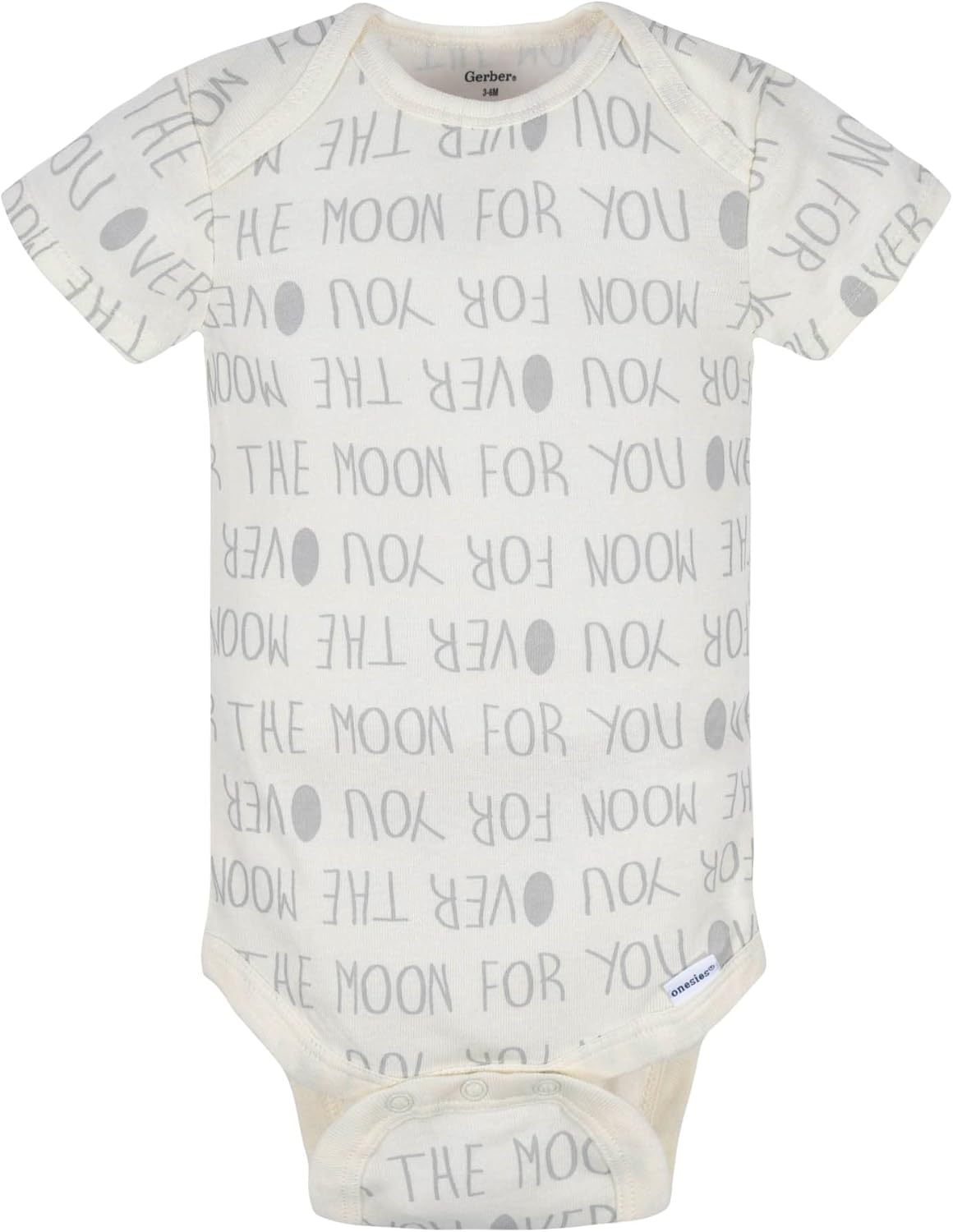 Gerber Unisex-Baby 8-pack Short Sleeve Onesies Bodysuits