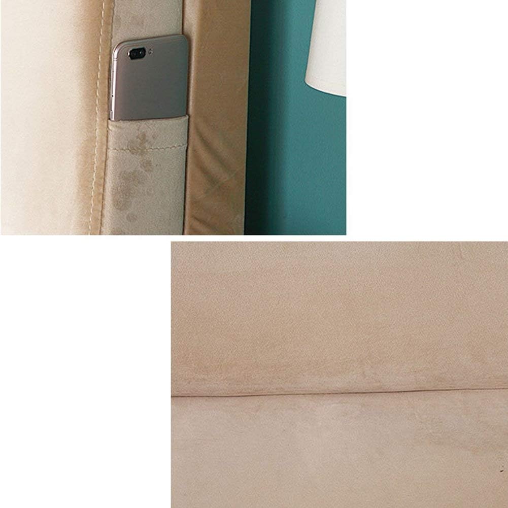 Headboard Bedside Cushion Pads Soft Case Multifunction Large Back Washable, Cloth, 4 Colors, 6 Sizes (Color : 2#, Size : with headboard-70cm)