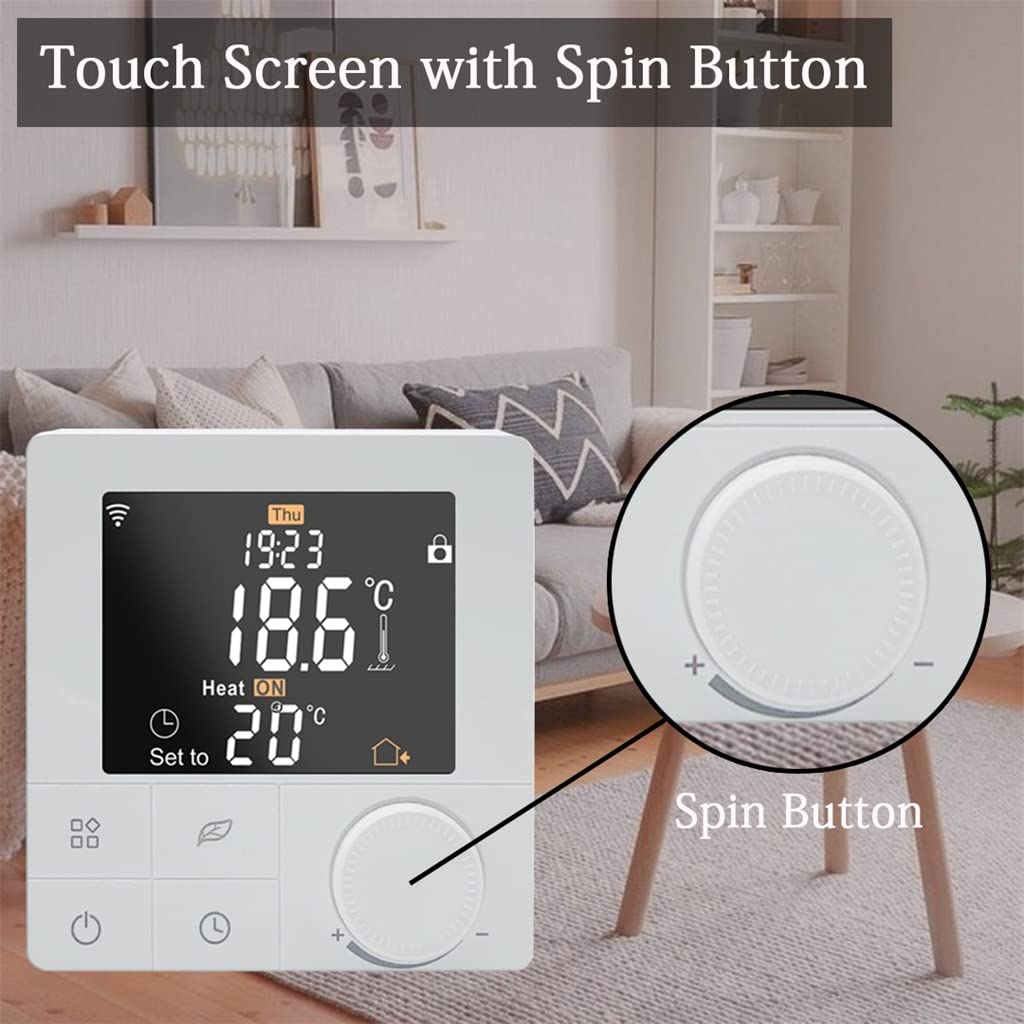 Tuya Thermostat Floor Heating Boiler Warm Temperature Regulator Smart Life Home Control(Water Heating)