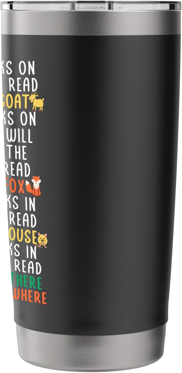 I Will Read Books On A Boat & Everywhere Reading Book Stainless Steel Insulated Tumbler