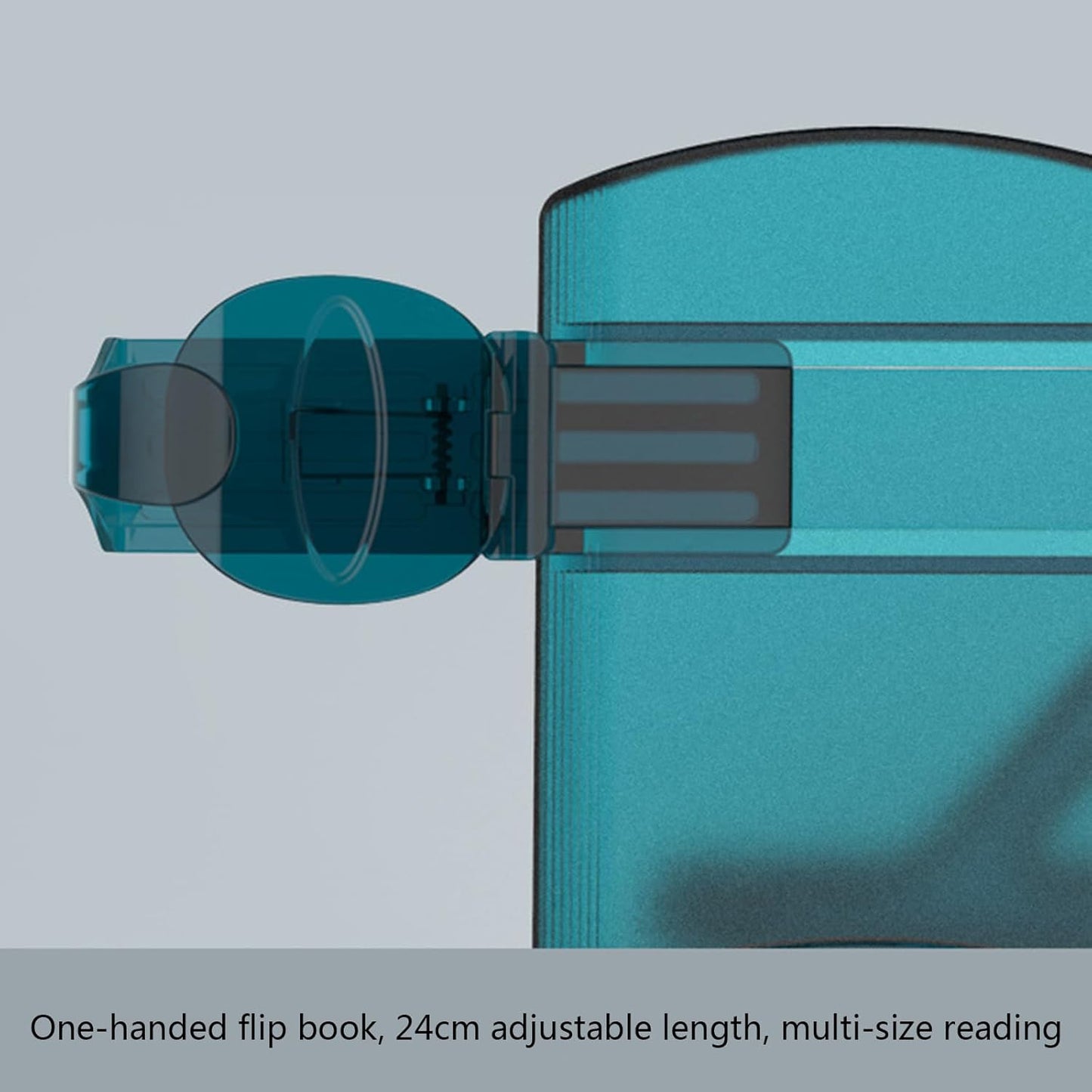 Reading Book Holder ABS Flexible Adjustable Reading Height and
