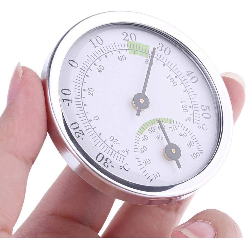 Room Thermometer - Mini Mechanical Household Hygrometer （58mm）