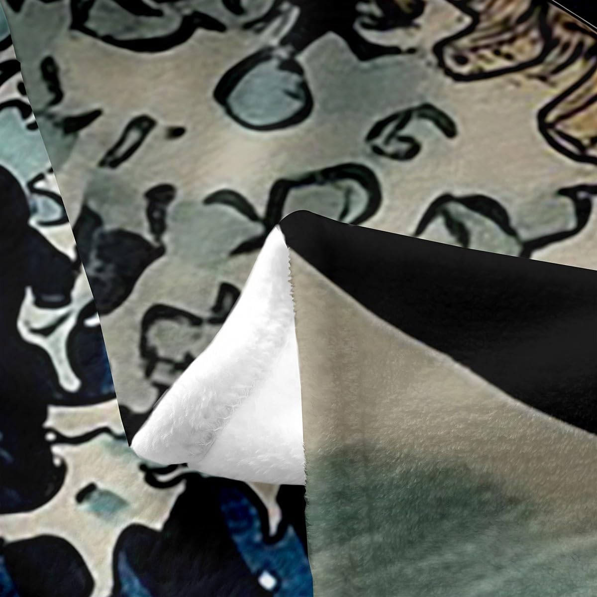 Japanese Wave Flannel Fleece Blanket Twin 60"x80" Kids Ocean Wave Plush Throw Blanket for Boys Girls Teens Boat Mount Fuji,All Season for Bed Sofa Couch Breathable Japanese Ukiyoe